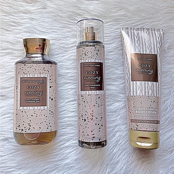 Bath & Body Works Other - Bath and Body Works Cozy Evening 3 Piece Set